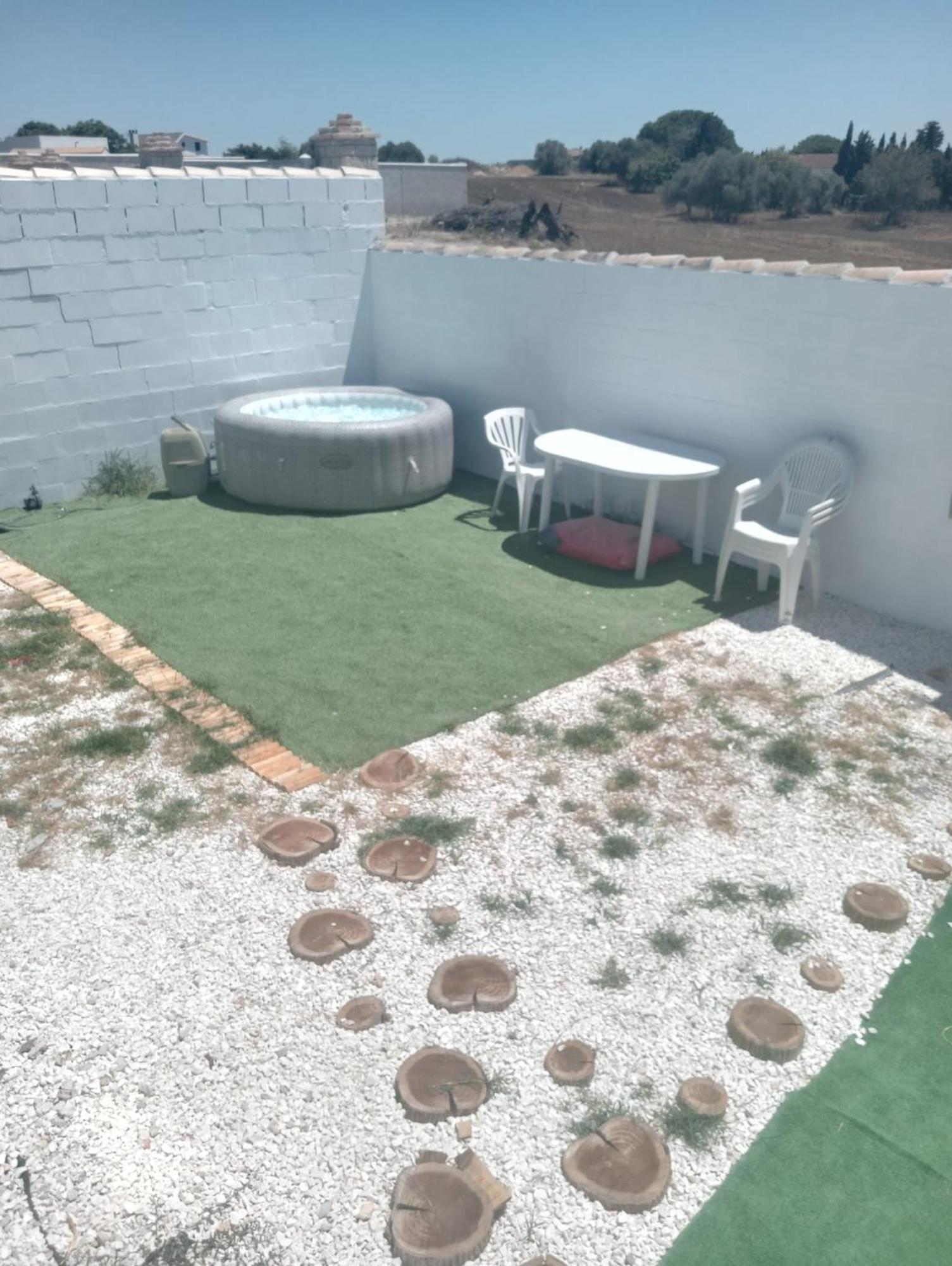 Casita Mh Acogedora Para 6 Con Jacuzzy Chiclana de la Frontera Esterno foto
