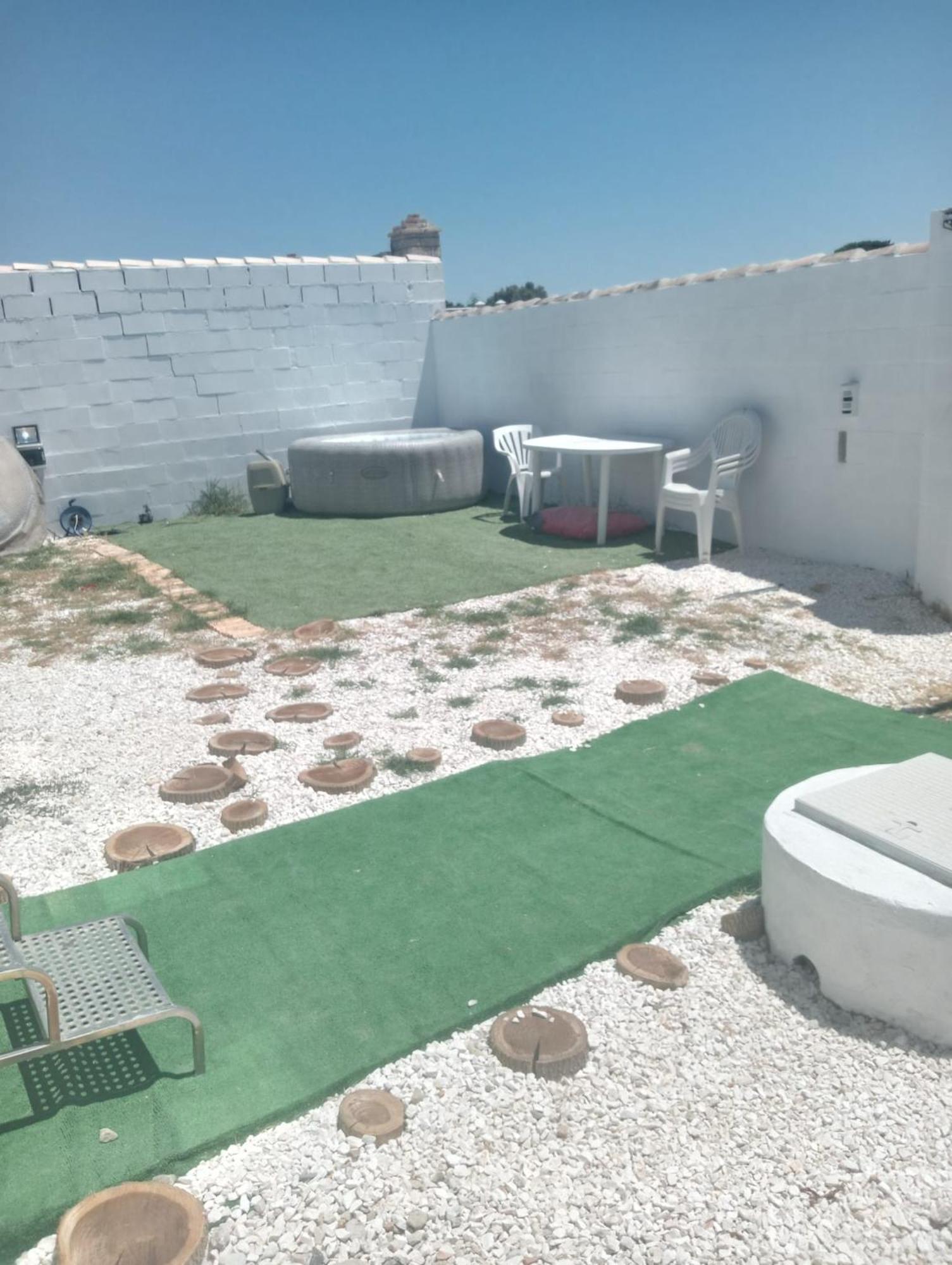 Casita Mh Acogedora Para 6 Con Jacuzzy Chiclana de la Frontera Esterno foto